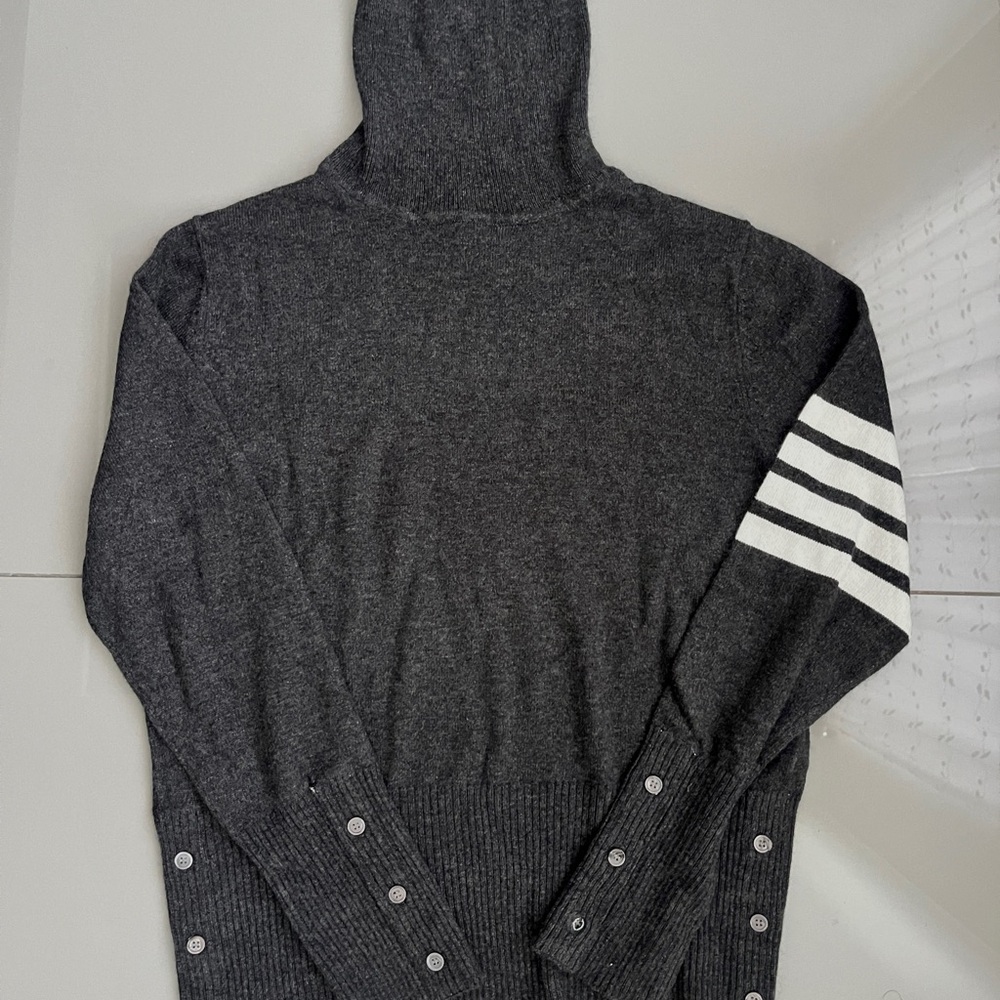 Thom Browne 4 Bar Cashmere Turtleneck